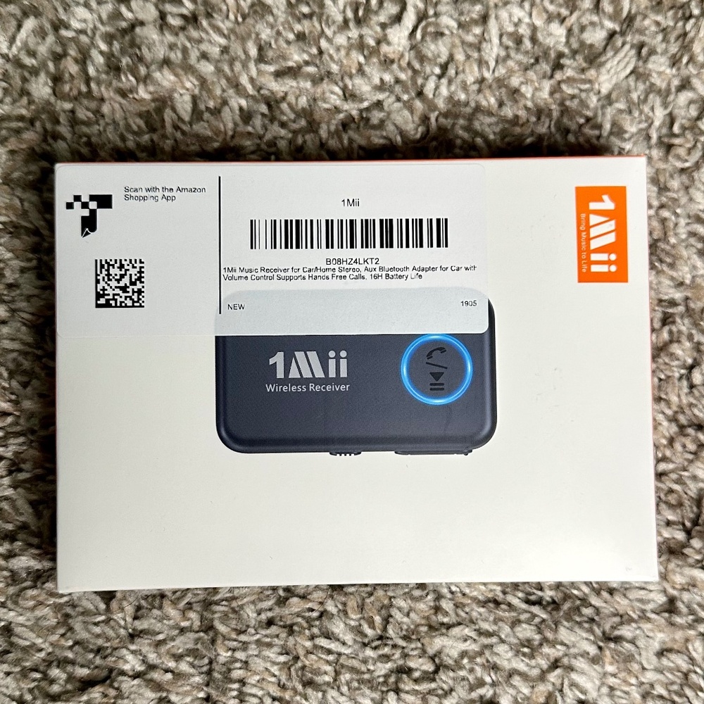 1Mii Bluetooth 5.3 music receiver for cars